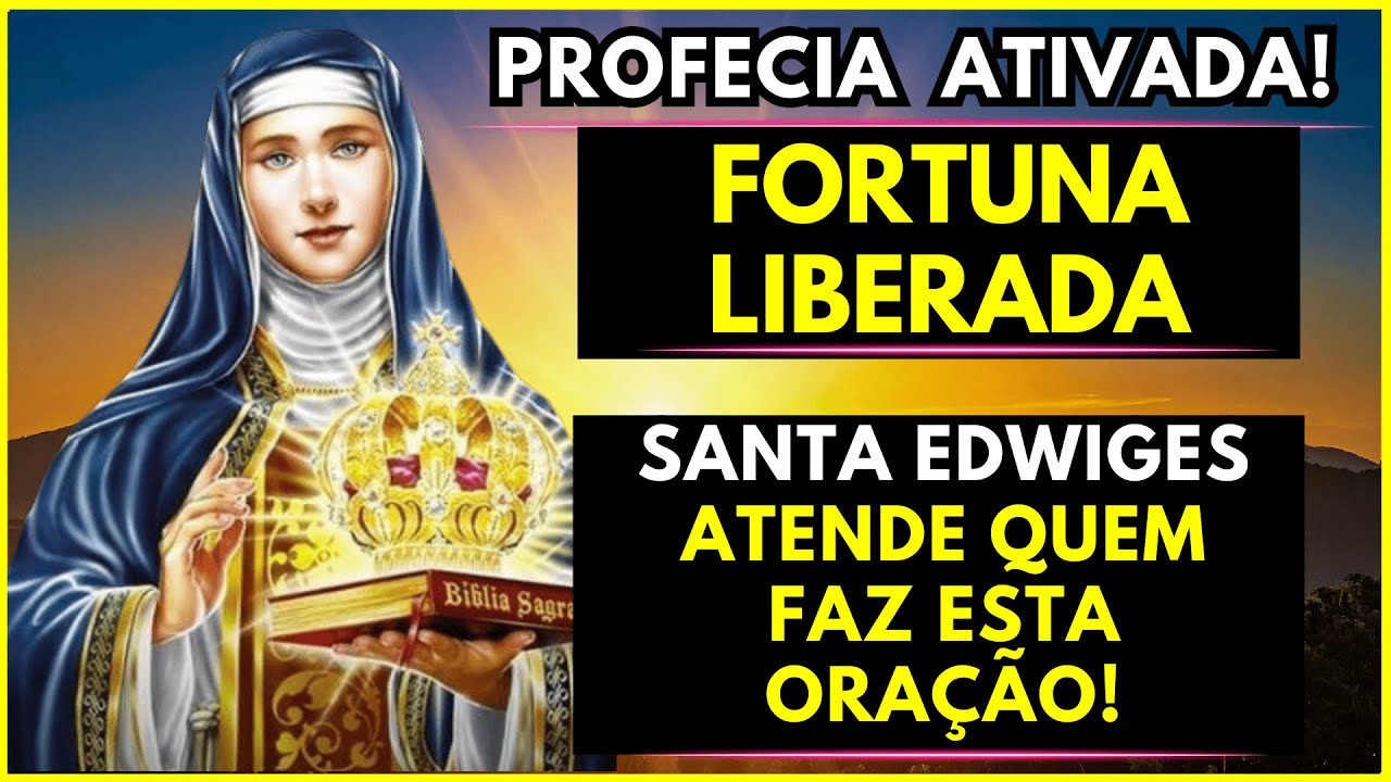 💸 MILAGRE FINANCEIRO COM SANTA EDWIGES: A ORAÇÃO QUE LIBERA A RIQUEZA IMEDIATAMENTE!