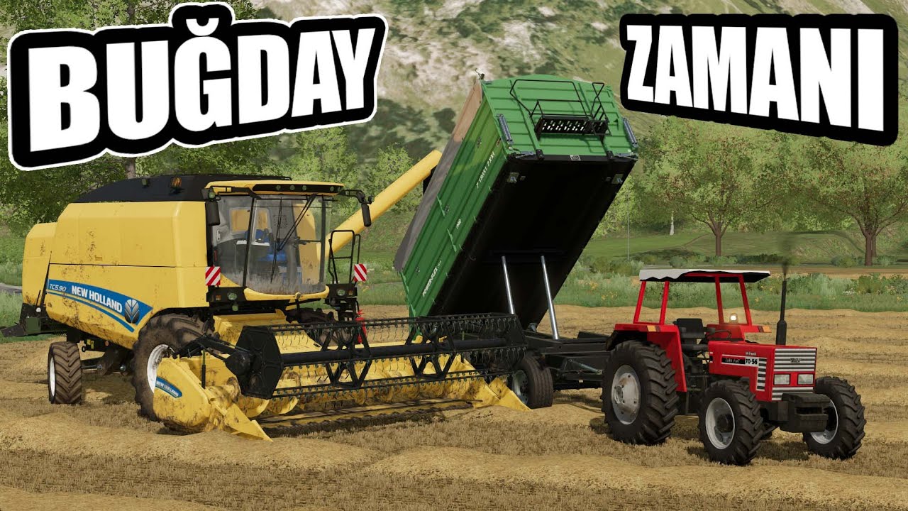 CANAVARLAR İŞ BAŞINDA | HASAT ZAMANI | NAMLI İŞLERİ |  FARMING SIMULATOR 22