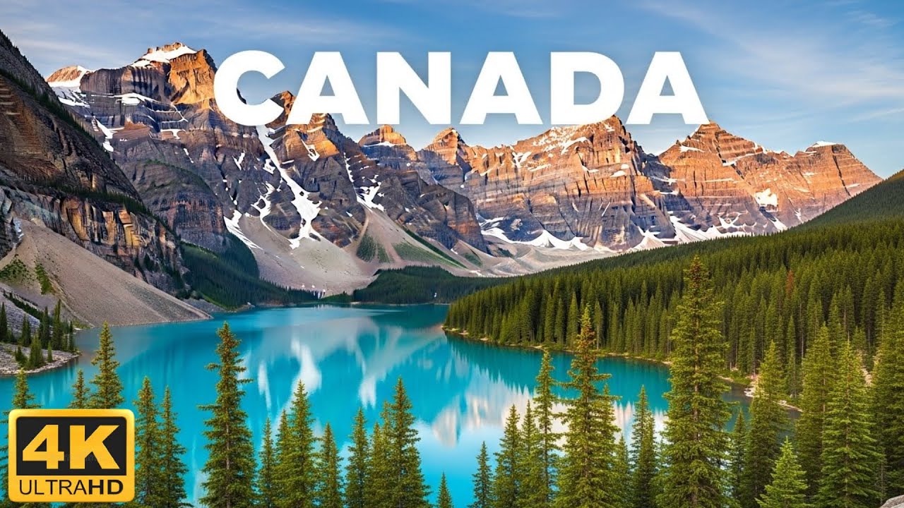 Canada Nature 4K | Deep Relaxation Music with Peaceful Natural Scenes