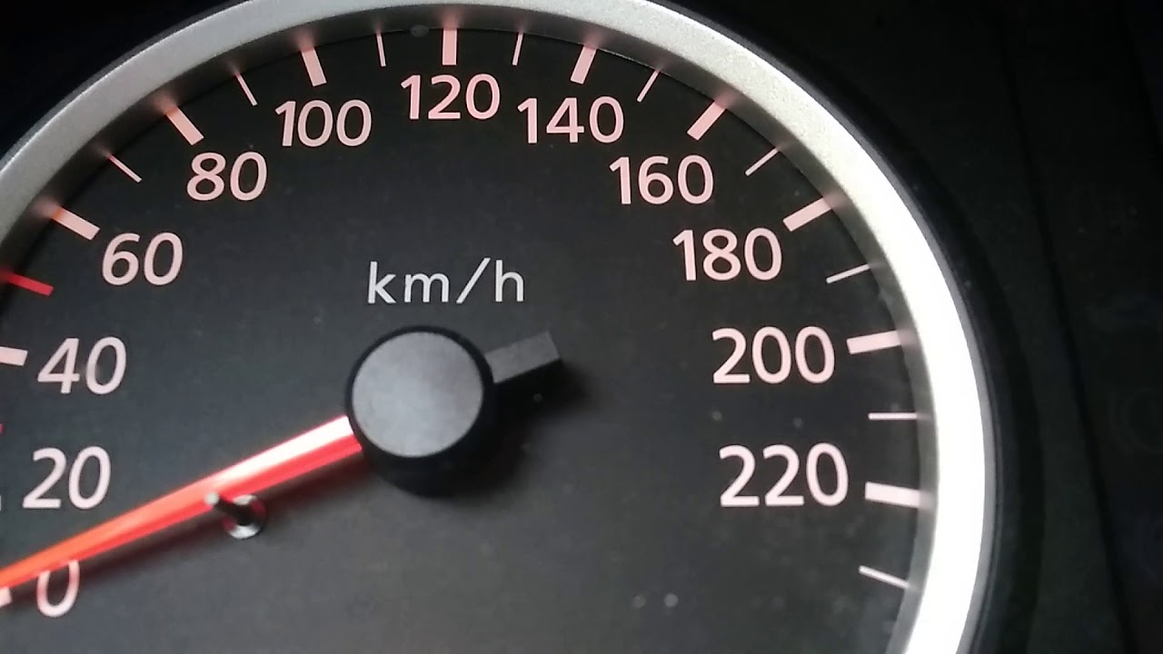 Nissan Almera N16 разгон 0 до 140 км/ч