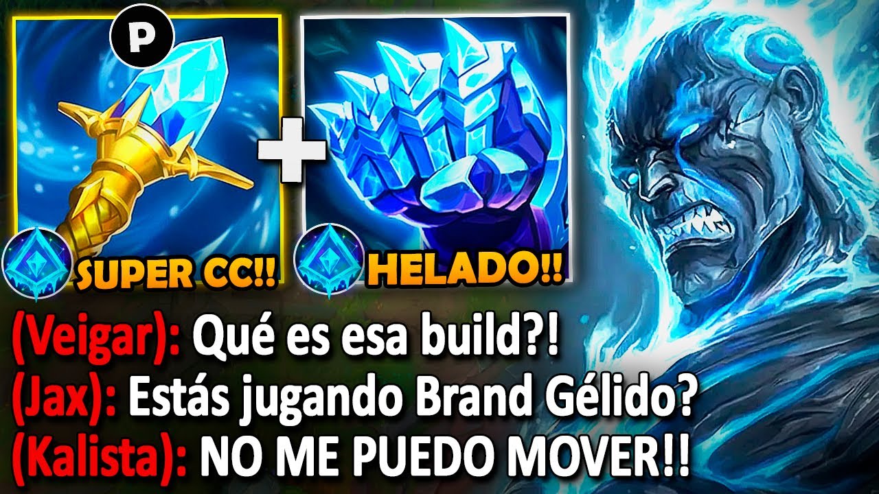 Brand pero con su build 100% gélida y el rival no se puede mover