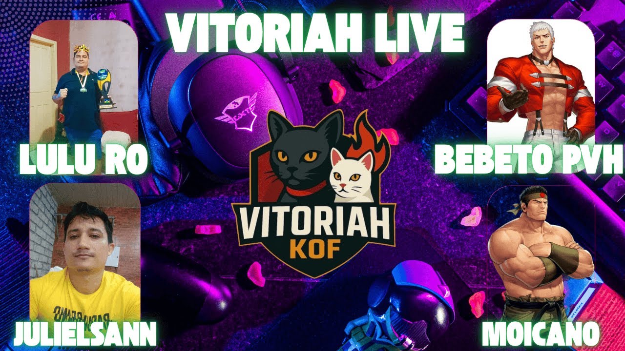 VITORIAH LIVE: LULU RO VS BEBETO PVH/ JULIELSANN VS MOICANO