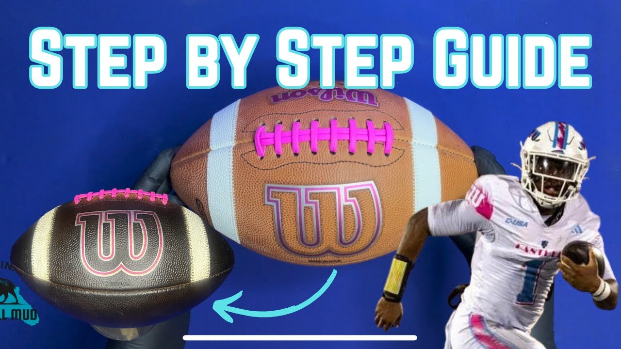 How To Prep A Football Like A PRO 2.0 | Wilson GST Edition