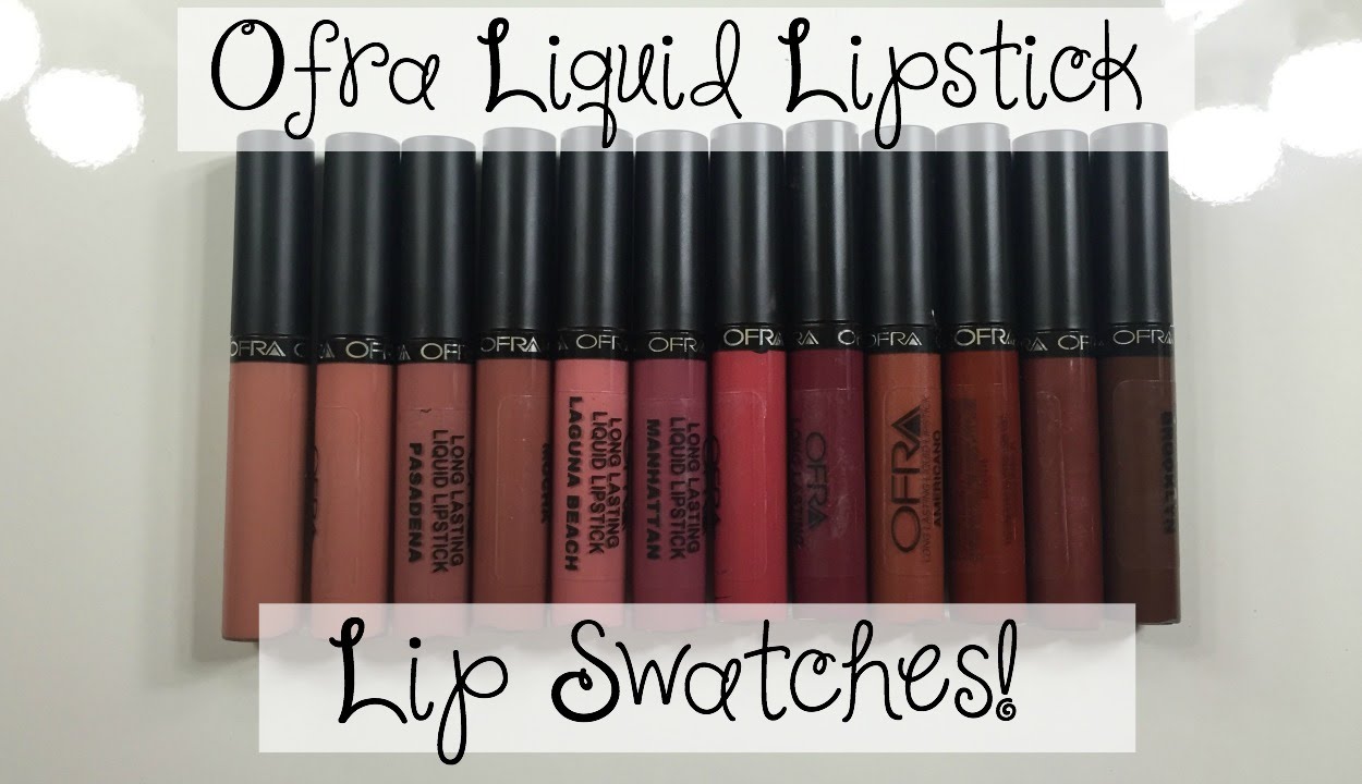 Ofra Liquid Lipstick | Lip Swatches!