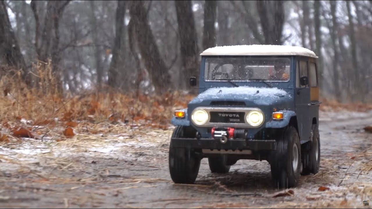 RC4WD Galande 2│Toyota Land Cruiser FJ40 #8│OFF-ROAD ADVENTURE ON A CLOUDY DAY