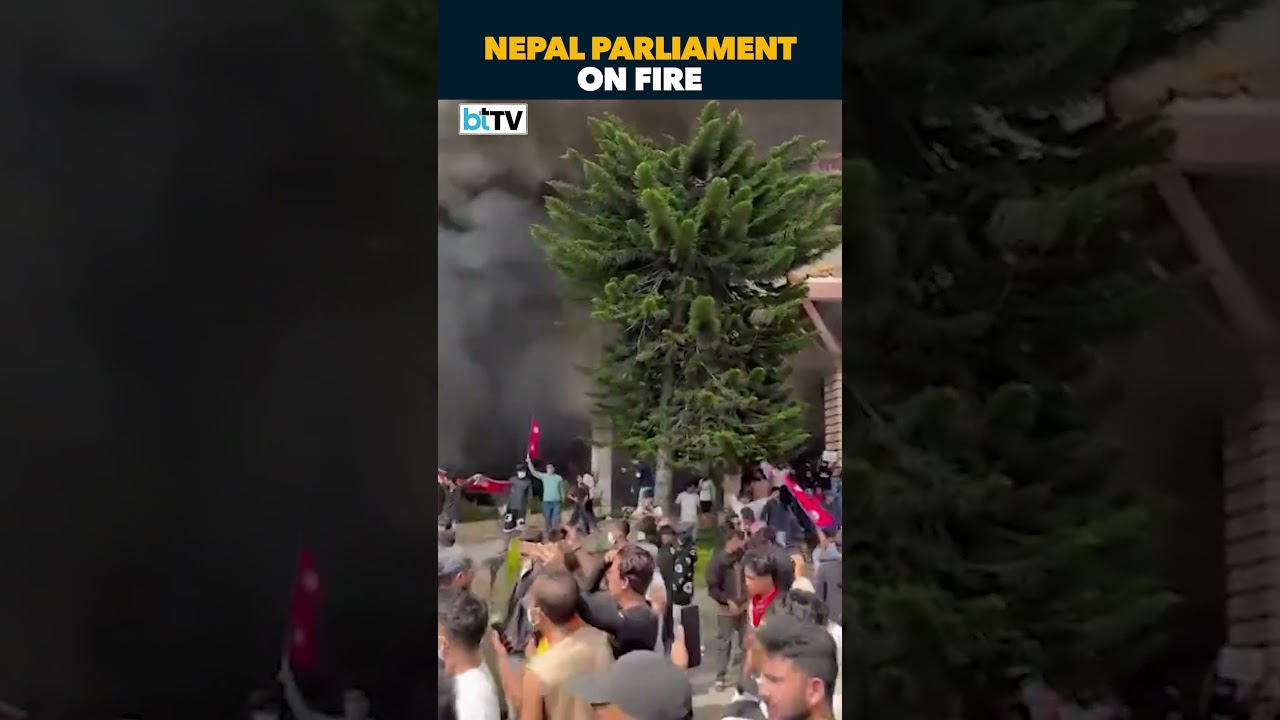 Nepal Parliament Breached, Set On Fire By Gen&nbsp;Z&nbsp;Protesters