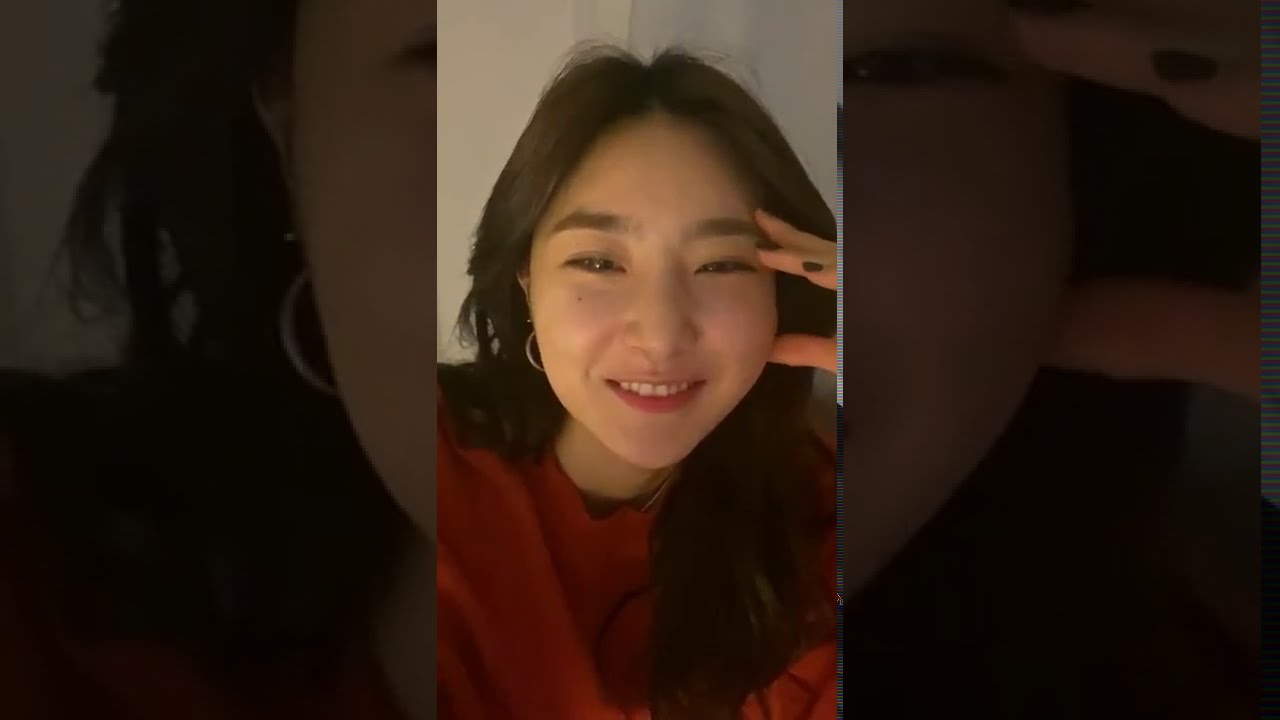 201117 브레이브걸스 유나 인스타 라이브 방송 2