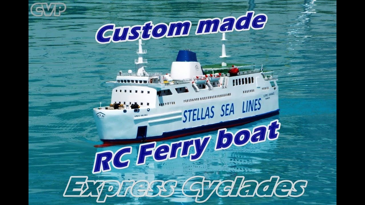 CVP - Custom made RC Ferry boat by Stellas