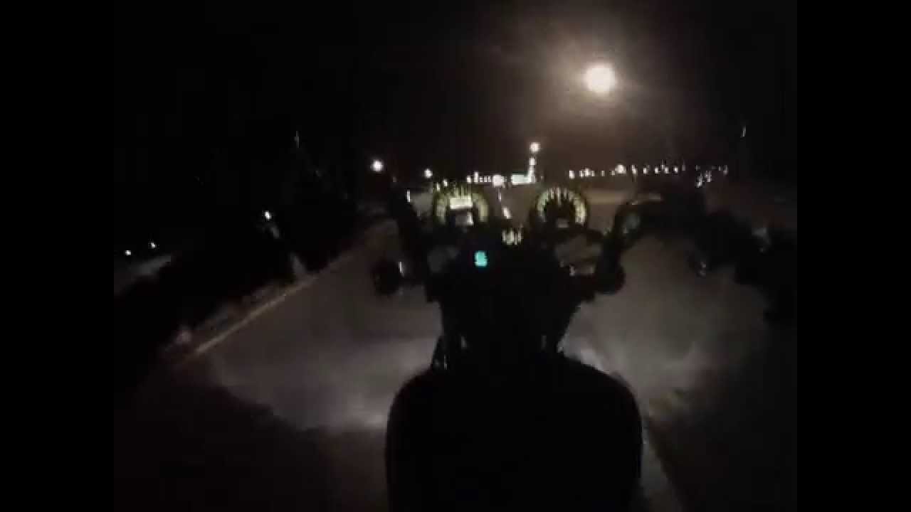 night ride in trenton 1989 kawasaki 454 ltd