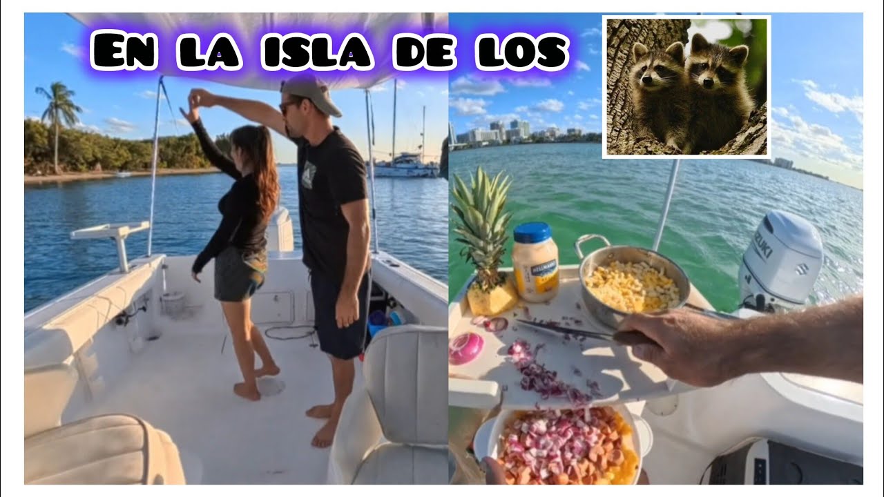  Asi  son nuestras  aventuras en el bote 