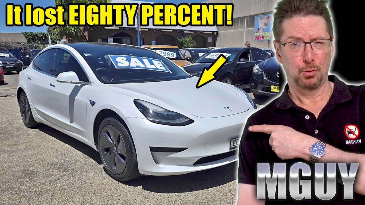 DEVASTATING depreciation: Used EV values TANKING faster than ever | MGUY Australia