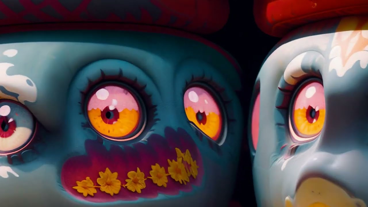 Psychedelic Mirage  4K  Trippy Visuals