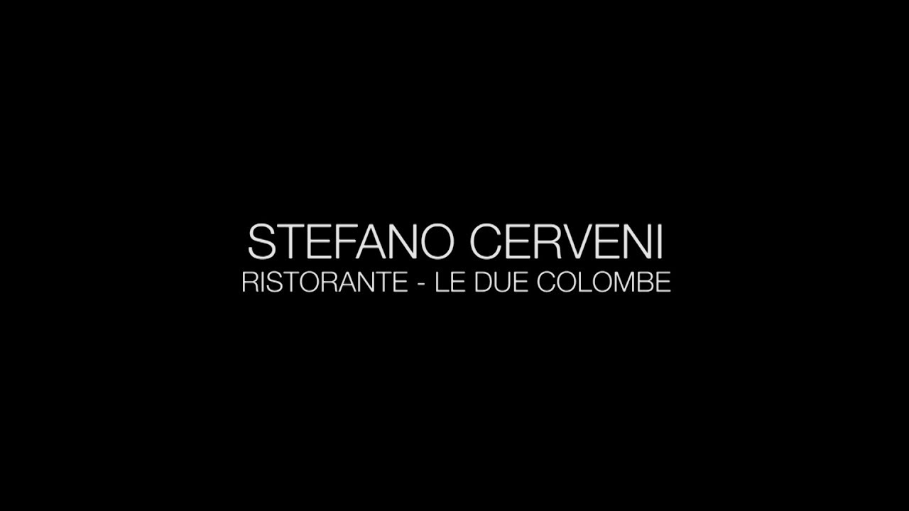 Cibo di Mezzo - Ristorante Le Due Colombe - Chef Stefano Cerveni