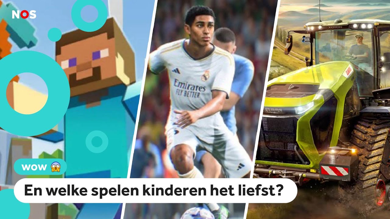 Dit zijn de populairste games in Nederland