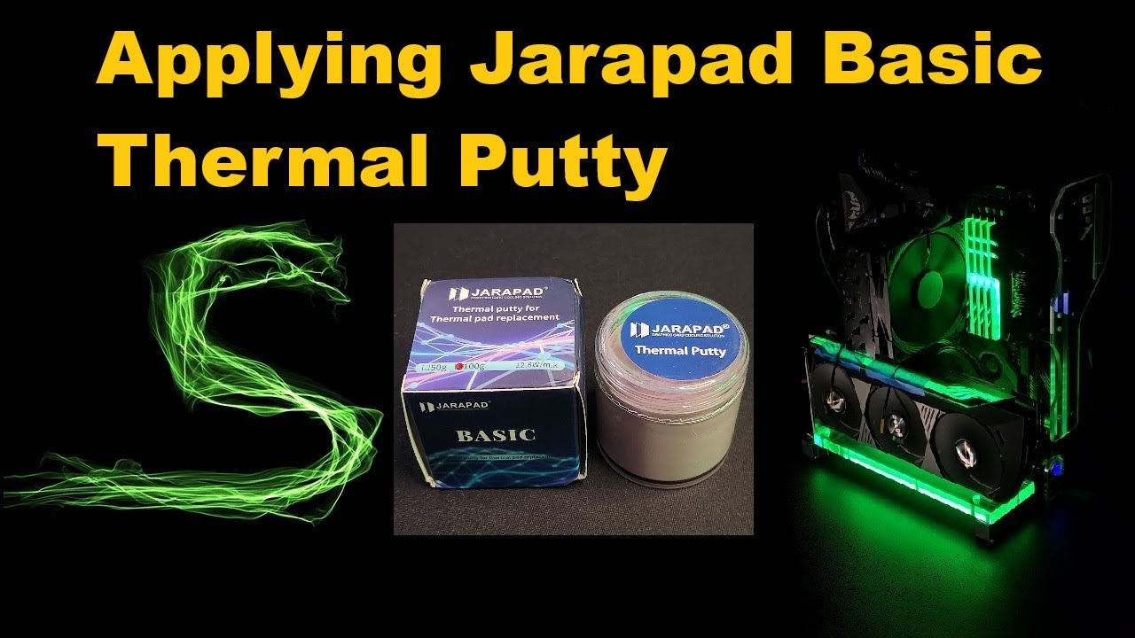 Applying Jarapad Basic Thermal Putty