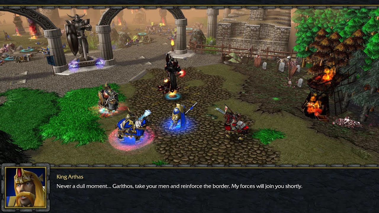 King Arthas returns from his Arathi Highlands adventure