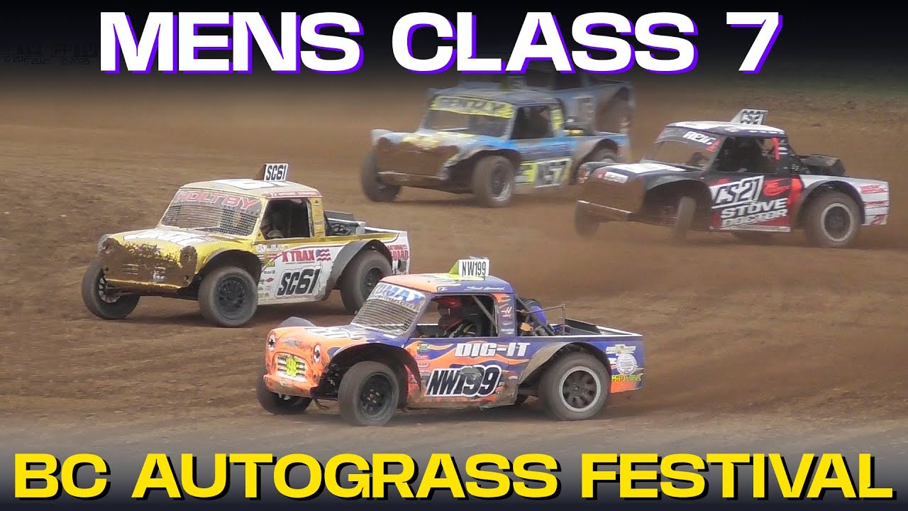 Class 7 Autograss, Border Counties Autograss Festival, (ALL RACES), 23/8/25