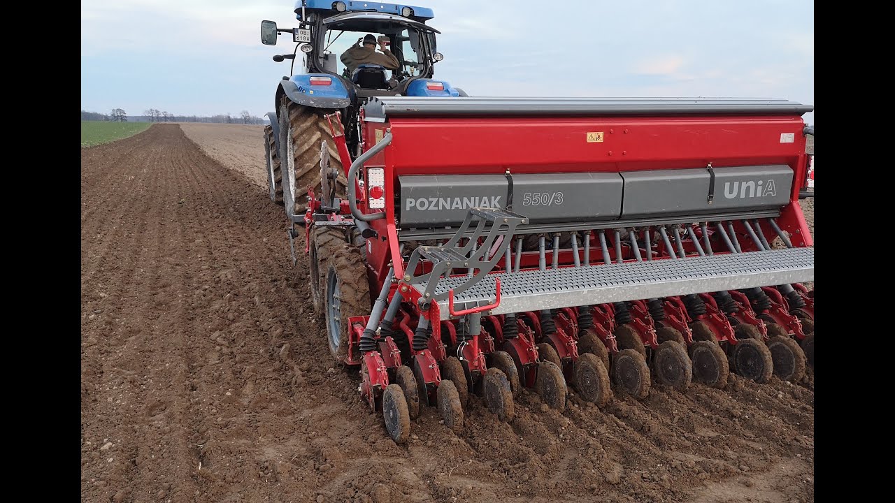 Siew grochu Poznaniakiem 550D. Dlaczego miałem rację że to się nie uda...? FarmVlog #26