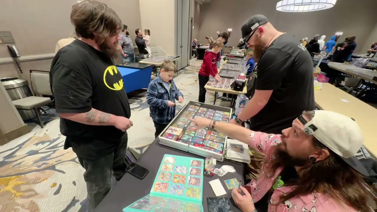First show! Vendor POV #pokemon #onepiece #mtg #collectibles