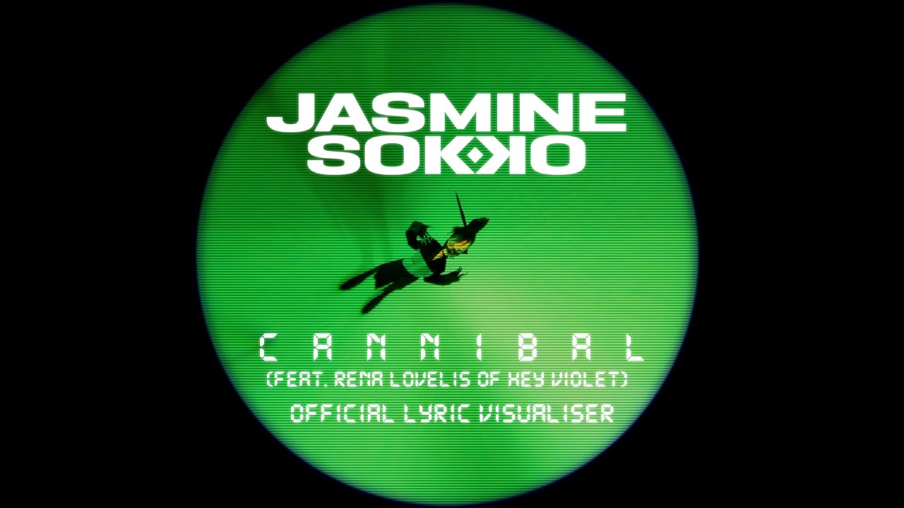 Jasmine Sokko - CANNIBAL feat. Rena Lovelis of Hey Violet (Official Lyric Visualiser)