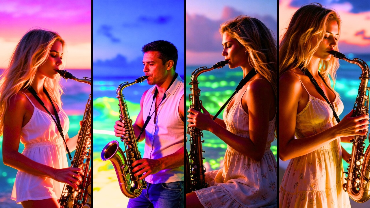 Sensual Night Saxophone Deep Cinematic Ambient & Intimate Lounge Music#SensualSaxophone#NightAmbient