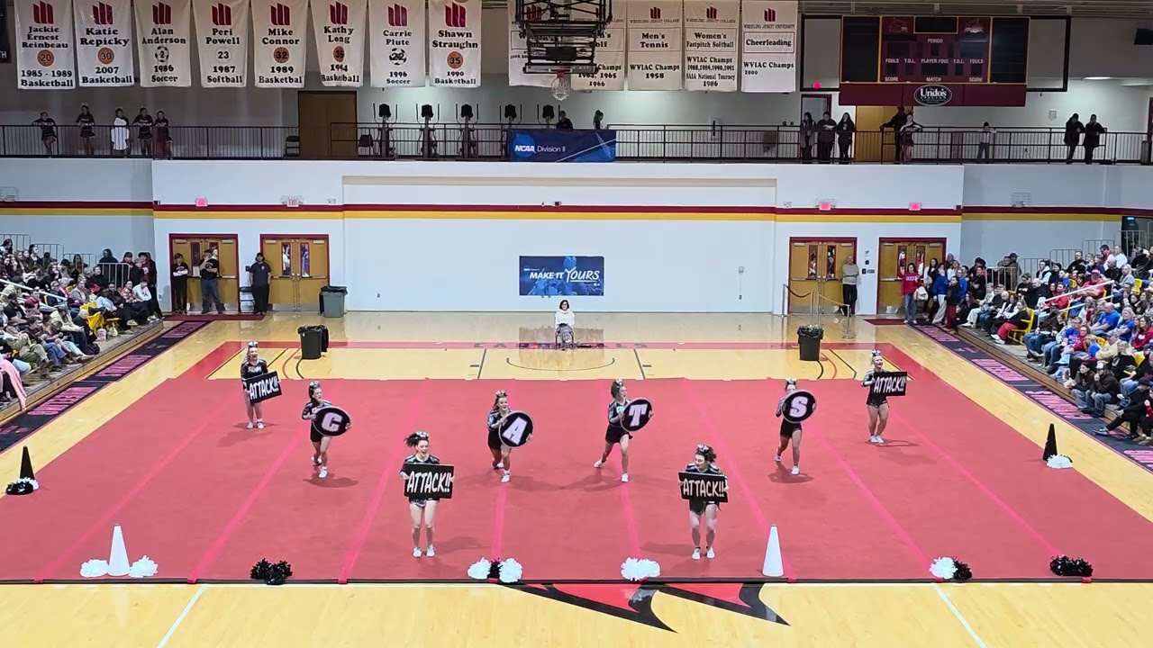 Edison High School 4A at OVAC Cheer Competition 2026 🤍
