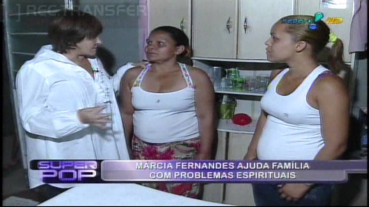 Marcia Fernandes no Super Pop com Luciana Gimenez 10.09.2012.