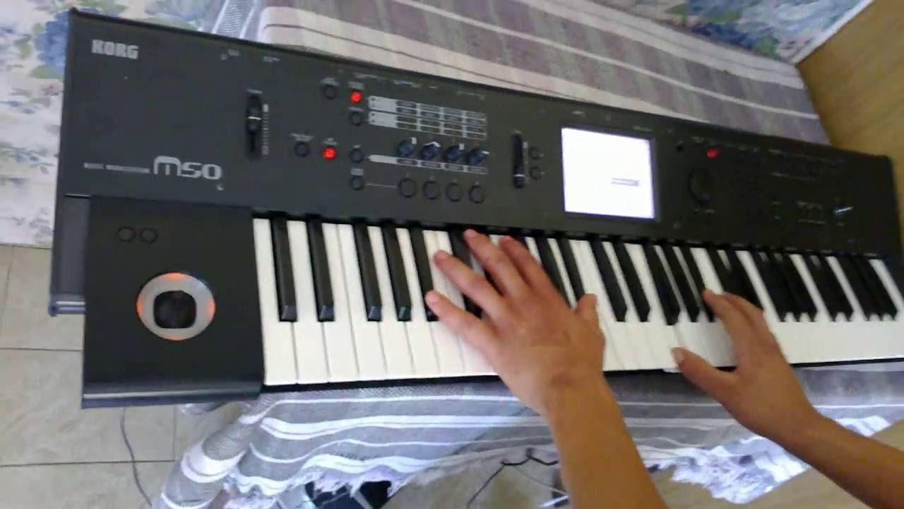 KORG M50 DEMOSTRACION