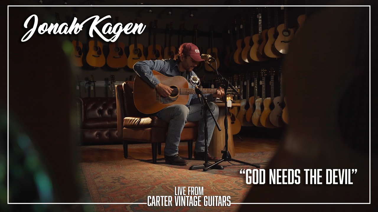 Джона Кейген исполняет песню «God Needs the Devil» | Запись с концерта в Carter Vintage Guitars |...