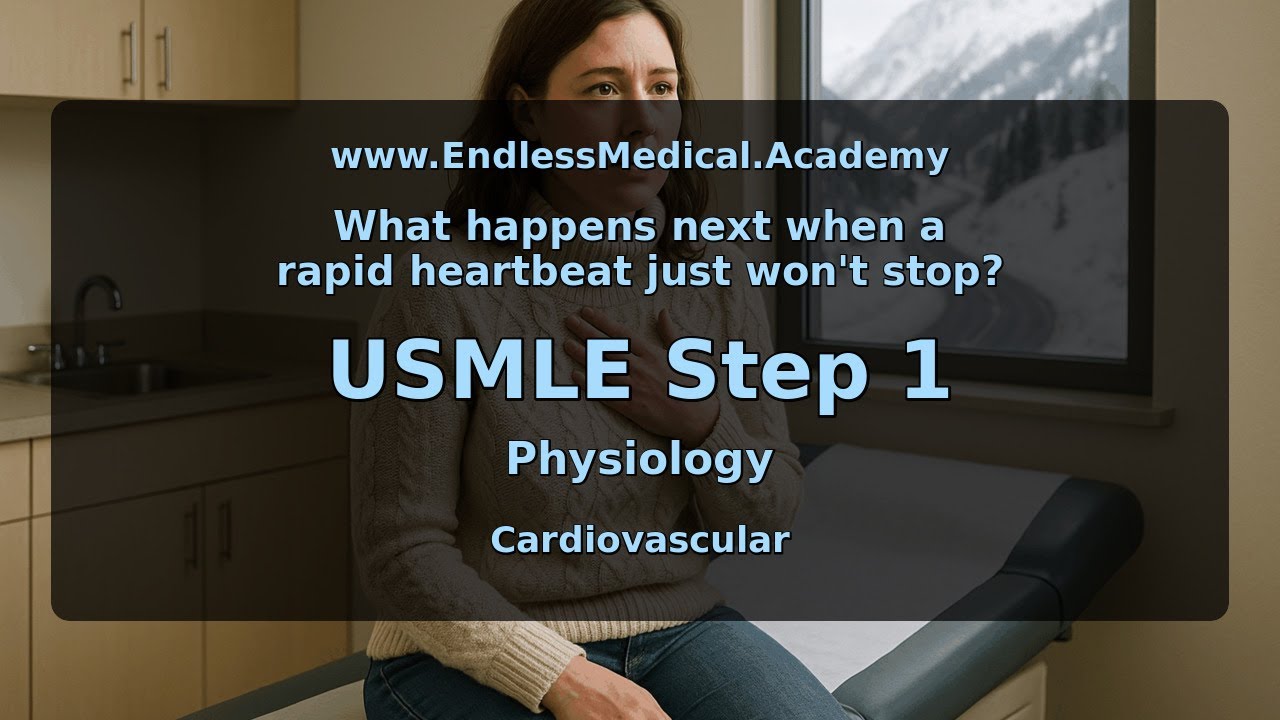 Cardiovascular, Physiology, USMLE Step 1 - Full Vignette with Extended Explanations