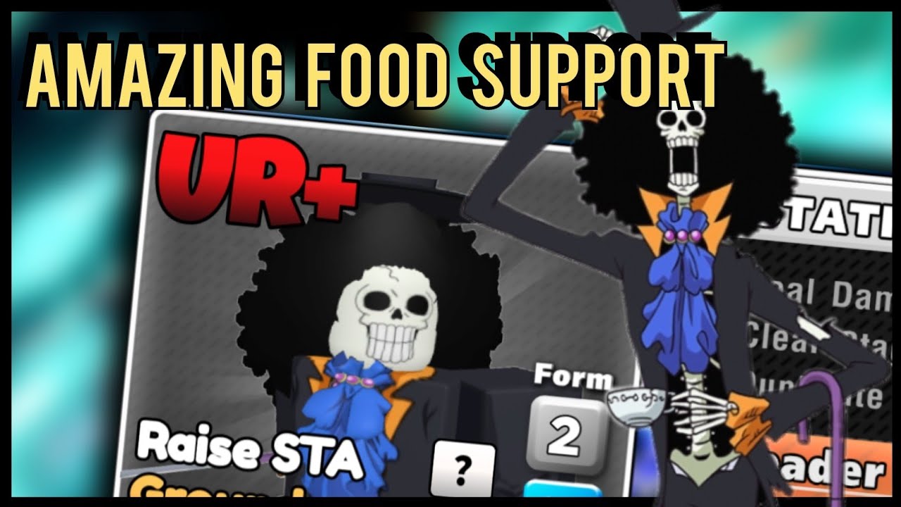UR+ Skelly (Brook) is a GREAT Insane Mode Support | Anime World Tower Defense