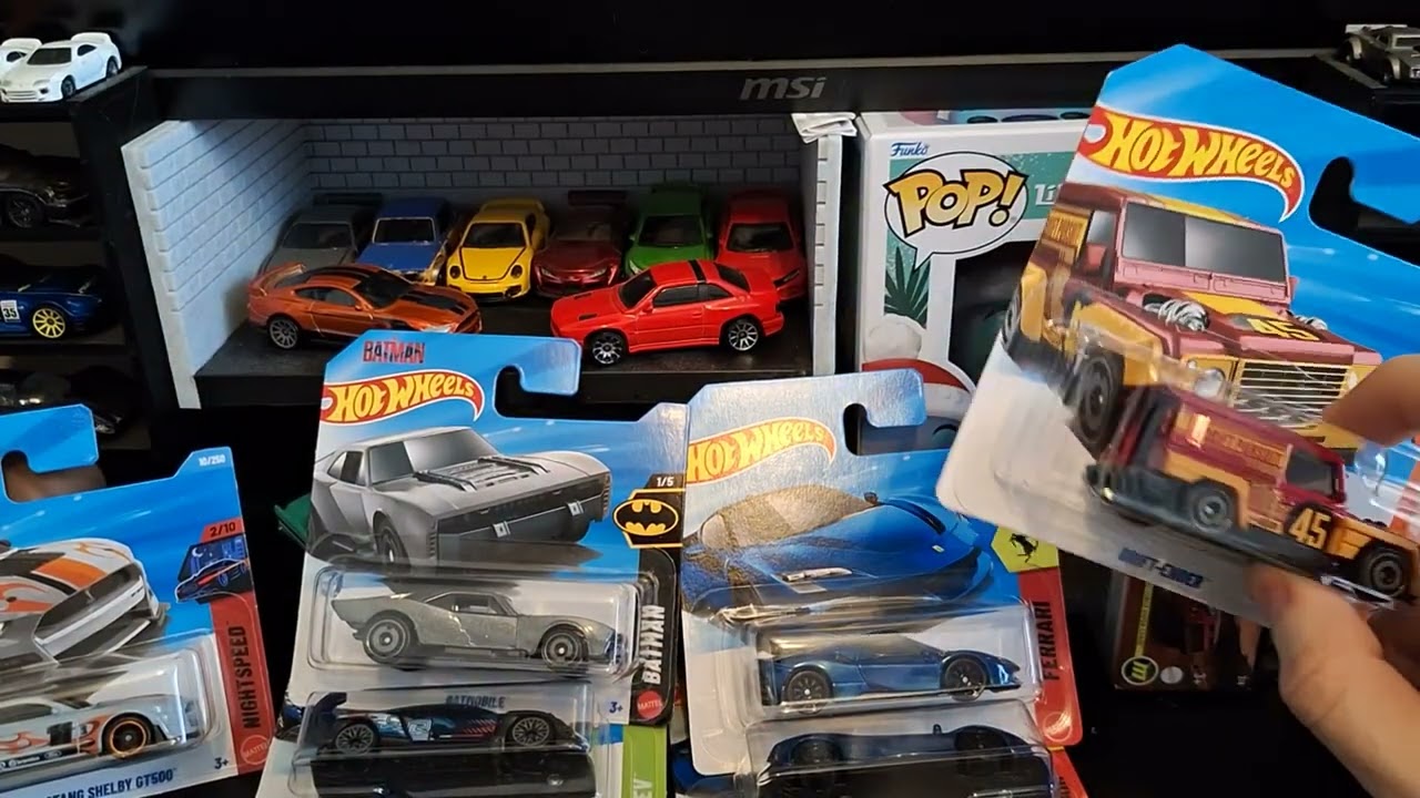 hunt33 nowe modele z hot wheels case b
