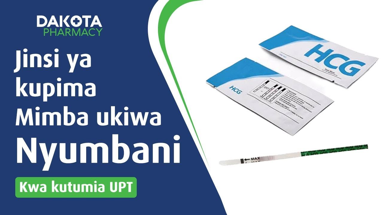 Jinsi ya kutumia kipimo cha mimba ukiwa nyumbani
