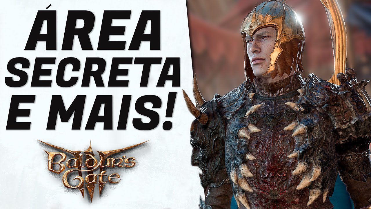 Baldur's Gate 3 - Como LIBERAR a ÁREA SECRETA do INFERNO, pegar ITENS LENDÁRIOS e BOSS SECRETO!