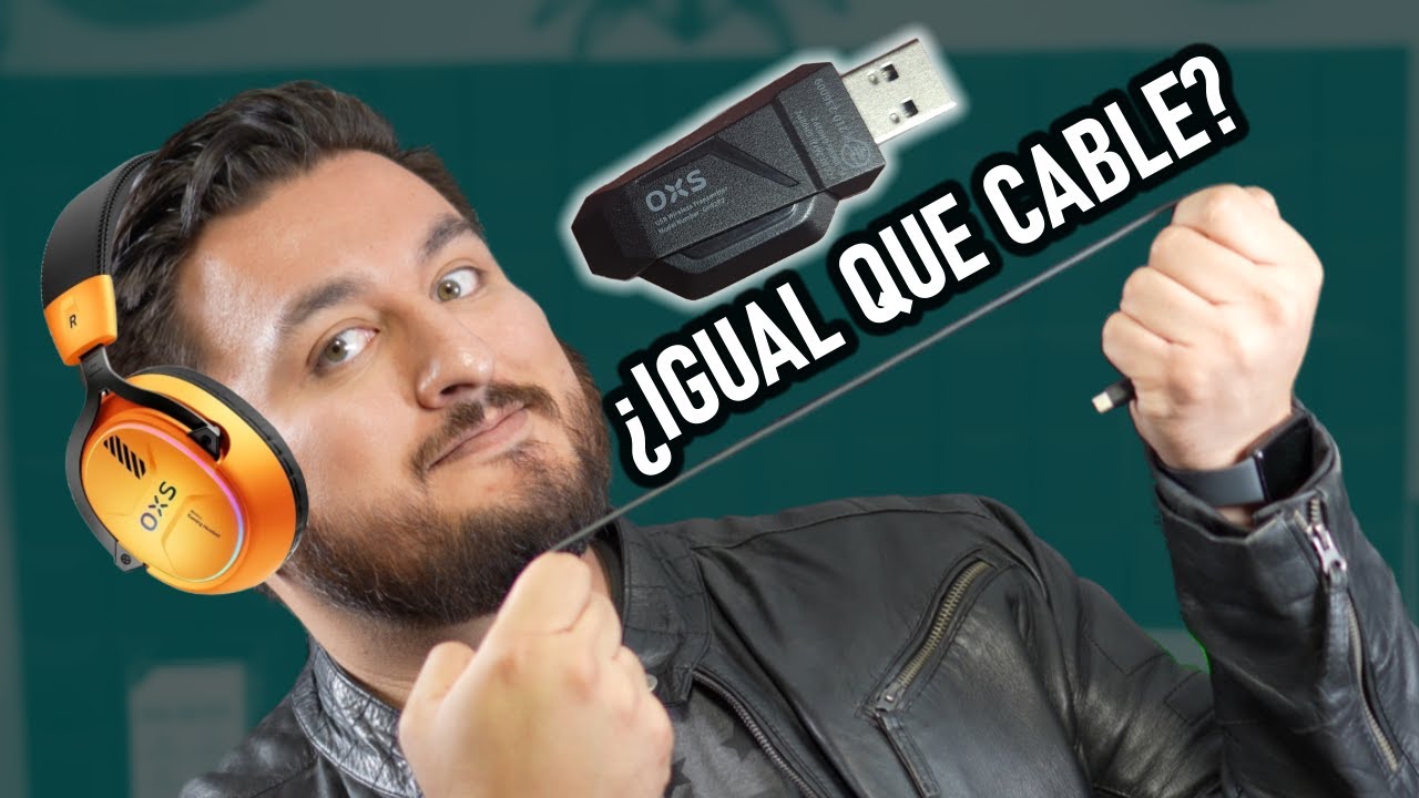 ¿De verdad este adaptador 2.4GHz es igual a un cable? - Headset OXS Storm G2