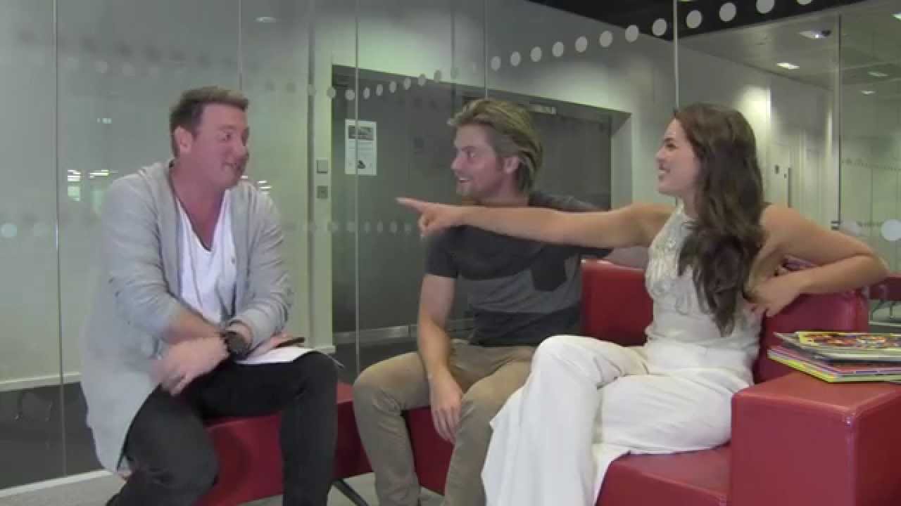 The Pizz Quiz with Neighbours stars Tim Phillipps & Olympia Valance