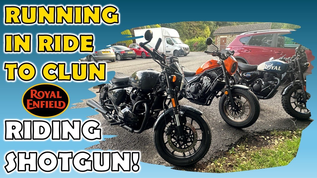 Twilight Ride to Clun  Shropshire Hills & Shotgun 650 Miles