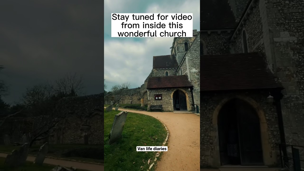 Boxgrove Priory, West Sussex, UK | Full time van life UK