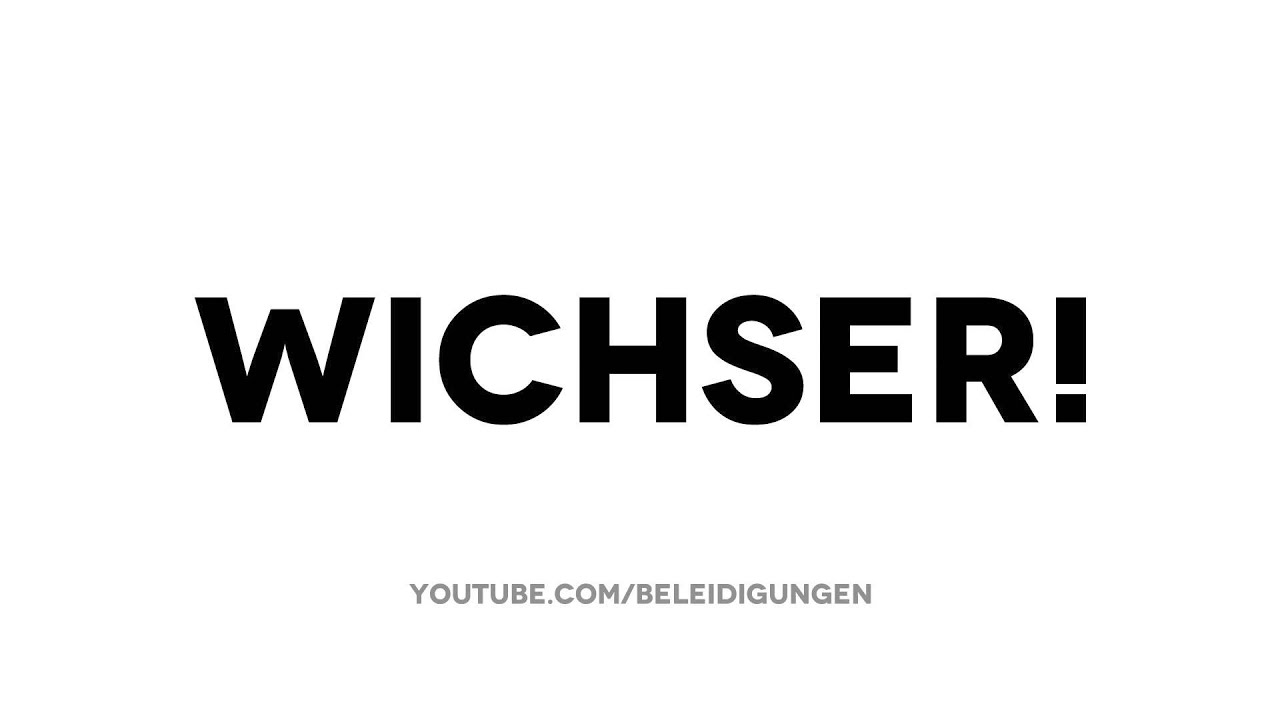 Wichser - Deutsches Institut f&uuml;r Beleidigungen und Schimpfw&ouml;rter