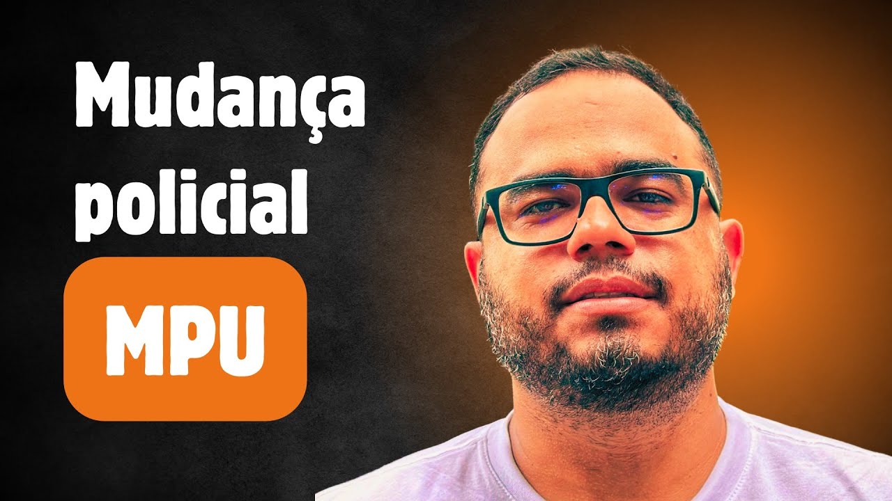CONCURSO MPU | POLÍCIA INSTITUCIONAL | Agora é CNH “B”
