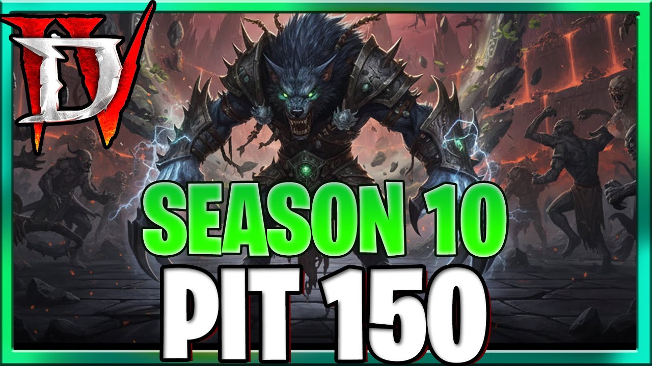 Друид 10-го сезона Diablo 4 снова сражается с ямой 150! СНОВА с новым сломанным ядовитым жуком! Р...