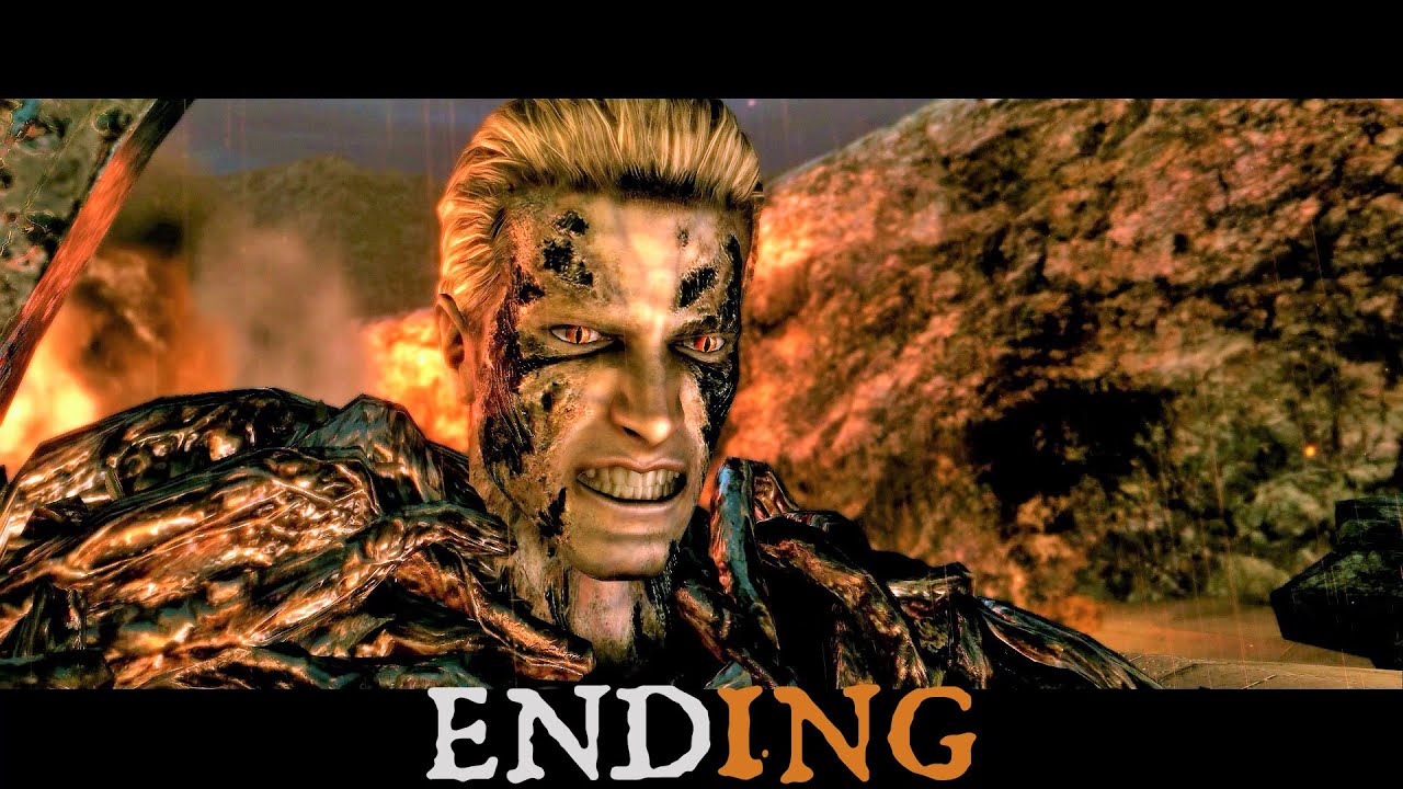 Resident Evil 5 / Biohazard 5 Ending + Credits (Uroboros Albert Wesker FINAL Boss Fight)