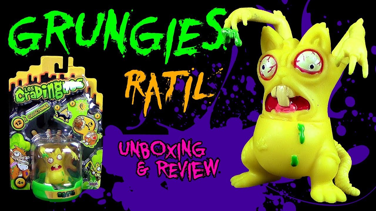 Stinky Grungies - Ratil - Unboxing & Review - stinkende & quietschende Zombie Tiere