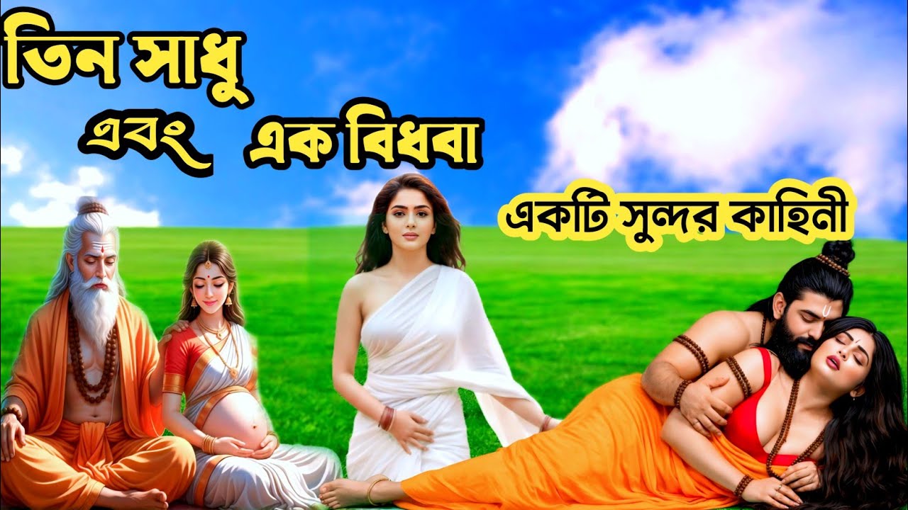 তিনজন সাধু আর এক বিধবা |#motivation #story #inspirationalstory #unfrezzmyaccount 