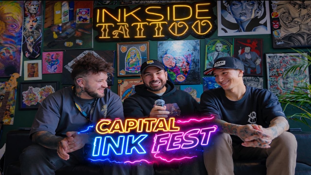 participare en una convención de tatuajes...