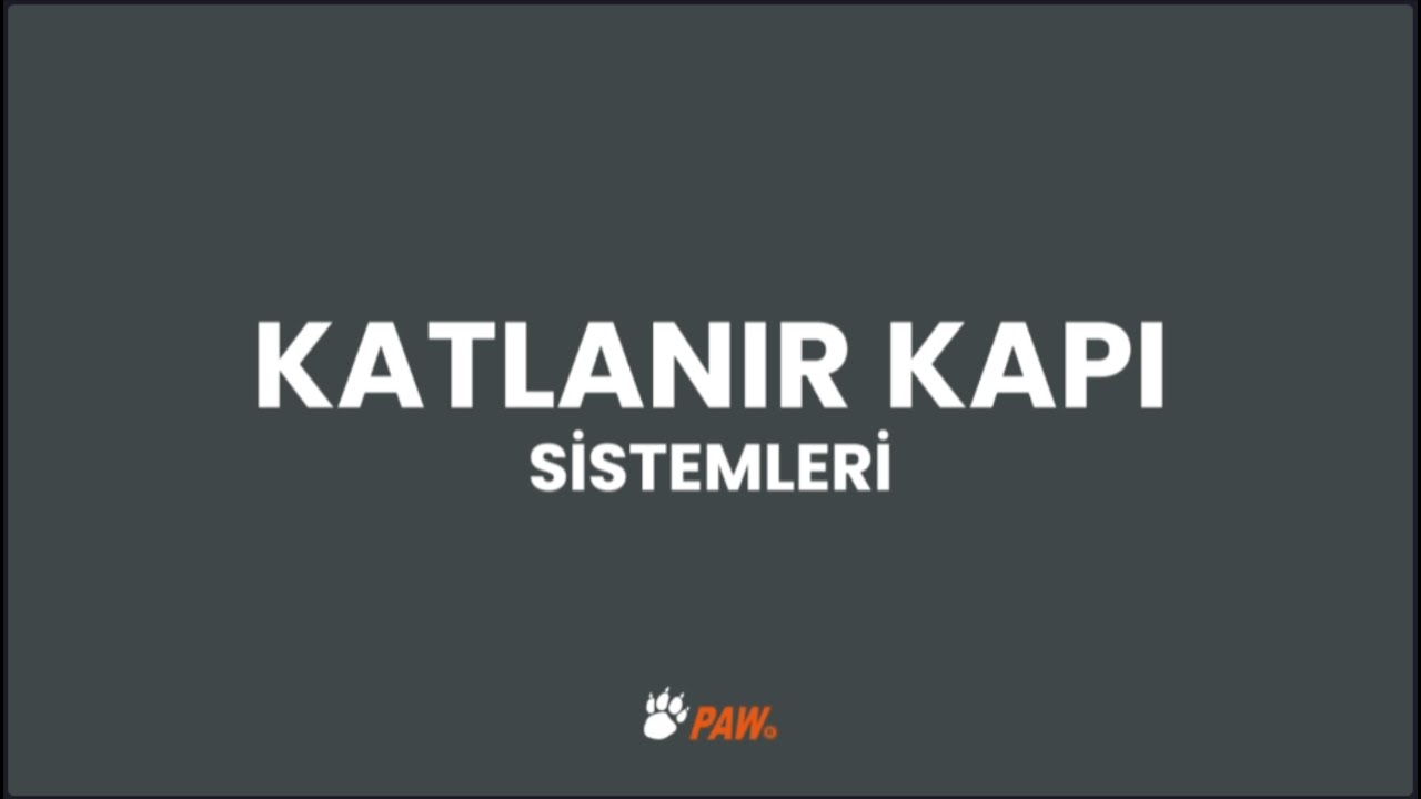 Katlanır Kapı Sistemleri