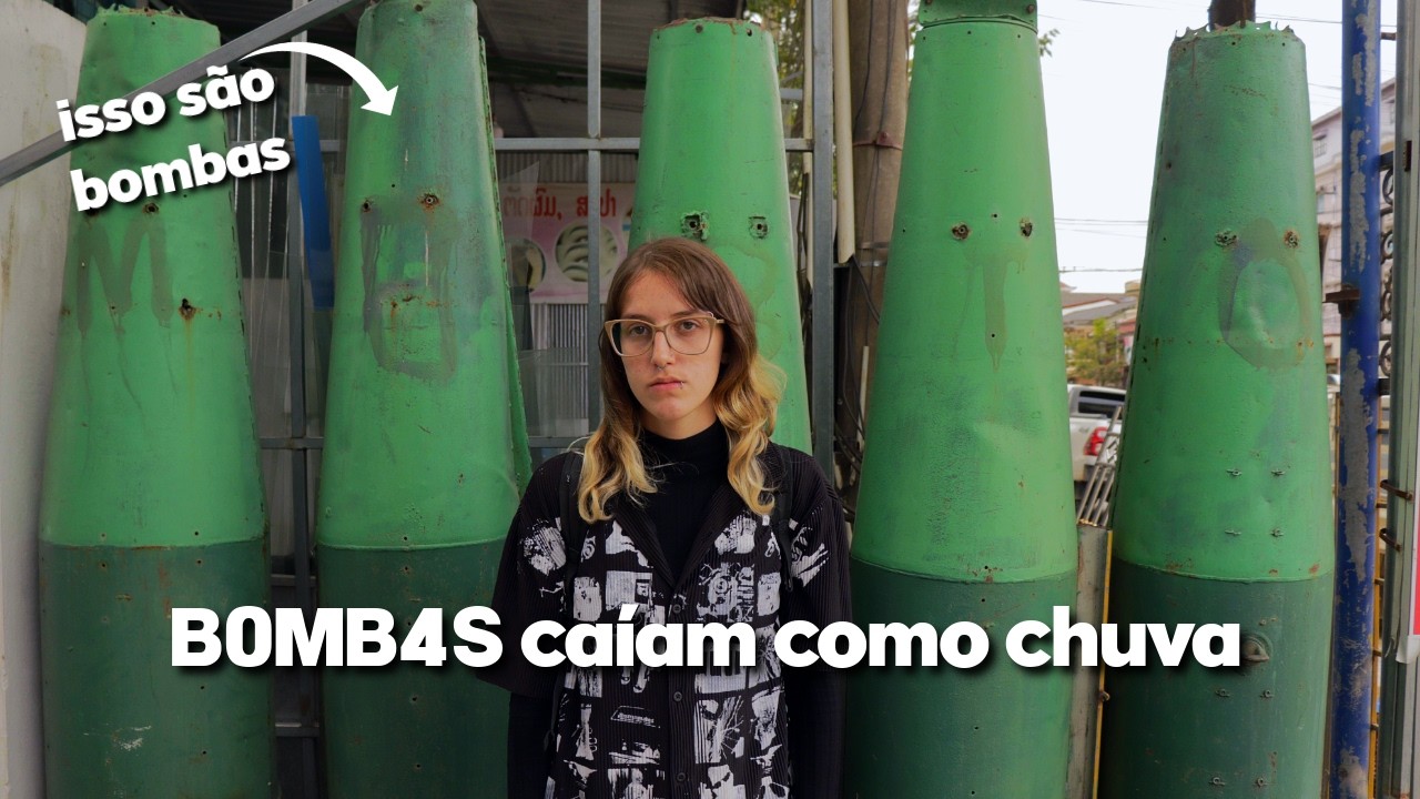O que aconteceu com o país MAIS BOMBARDEADO do mundo