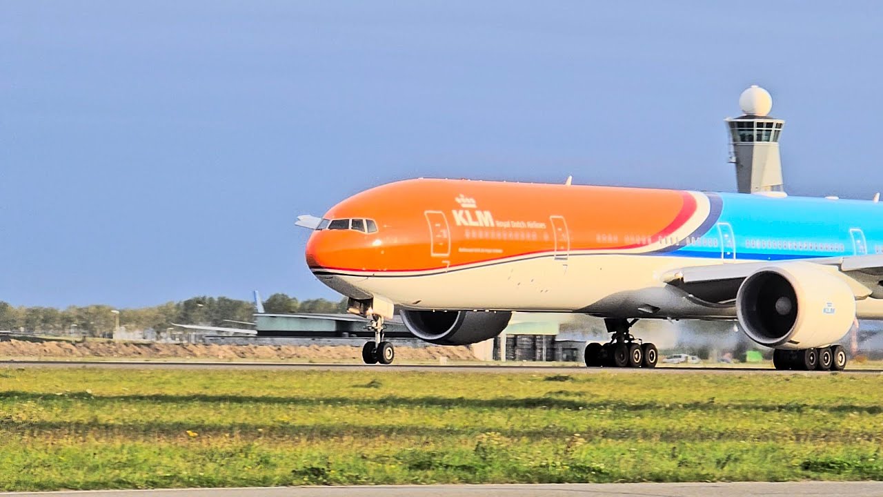 [ ‼️ 30 MIN] HEAVY LANDINGS & TAKE OFFS | A380, B747-8F, A350, B777 | Amsterdam Airport Spotting 🇳🇱