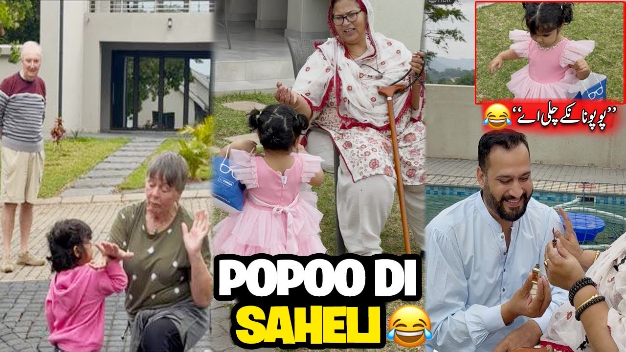Popoo nanky chali ey 😍😂