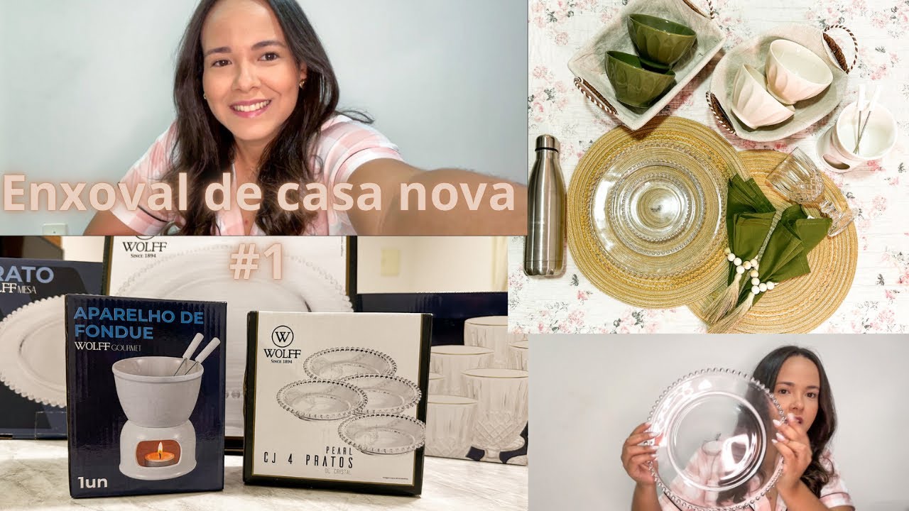 Comprinhas da Wolf, Privalia, Shein, Casa e Vídeo e Le Biscuit. Enxoval de casa nova #1